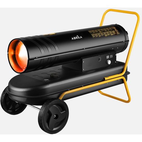 Buse chauffante diesel Alpine 50kw noire/jaune 45l