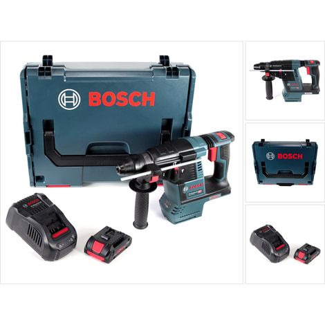 Bosch GBH 18V-26 Akku Bohrhammer 18V 2,6J SDS plus Brushless + 1x ProCORE Akku 4,0Ah + Ladegerät + L-Boxx