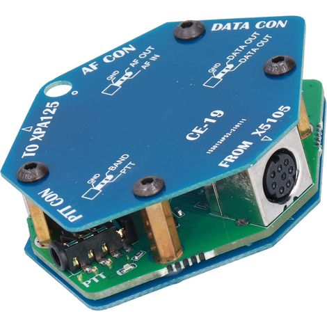 Carte d'extension d'interface de données ACC PTT CE19 avec accessoires de boîtier pour X5105 XPA125B