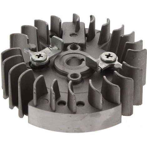 Schwungrad für Kettensägenmagnet, 18T Motorrad-Seilzugstarter-Schwungrad als Ersatz für 2-Takt 47cc 49cc ATV Mini Viertaktmotorräder