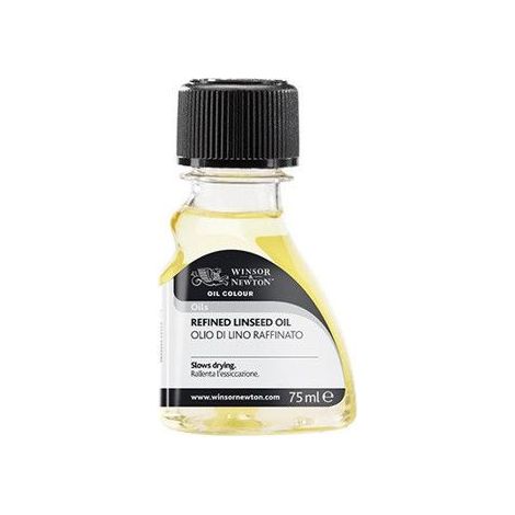 Huile de lin raffinée - Peinture à l'huile - 75ml - Winsor & Newton