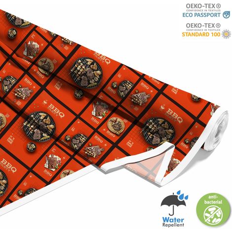 TESSUTI DECORATIVI PER ESTERNI OXFORD - BBQ - DX1800 (1/5)