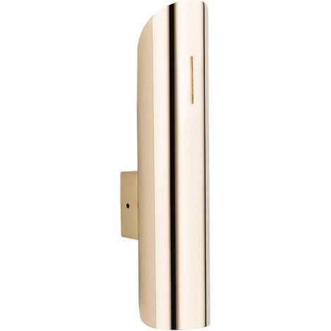 [NEUWERTIG] B-Ware Euluna Wandleuchte Ana Wandleuchte Lampe Leuchte 2x6 W G9 Stahl messing (1/2)