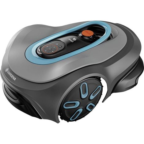 Gardena smart SILENO max robot tosaerba grigio turchese 16 cm (1/5)