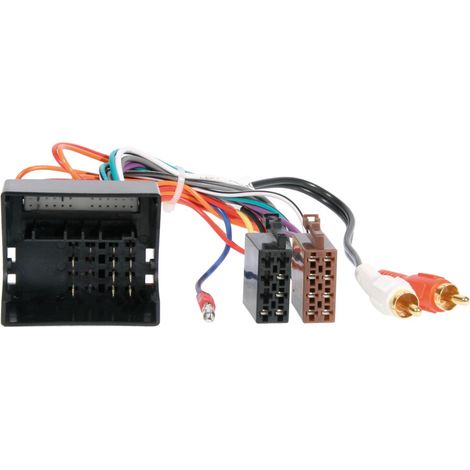 Faisceaux ISO compatible avec Audi Seat Skoda VW Quadlock systeme amplifie partiel sur RCA