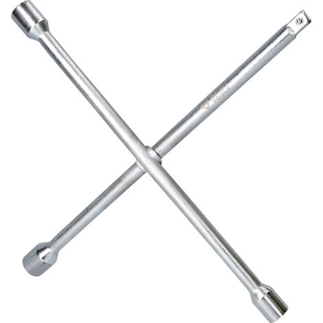 BRILLIANT TOOLS Llave cruzada para ruedas 1/2" x 17 x 19 x 22 mm - BT691015 (1/3)