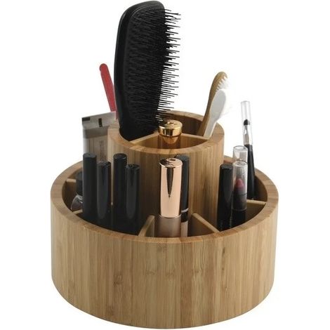 Organisateur de maquillage Bambou ISALYS Beige MSV (1/5)