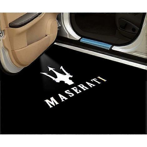 Lot de 2 projecteurs laser ambiants pour porte de Maserati Ghibli Levante, style 3