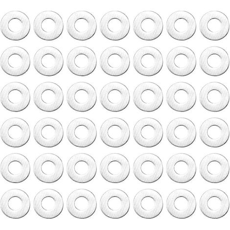 M2 Stainless Steel Flat Washers Spacers Fastener DIN125 200 PCS-- (1/5)
