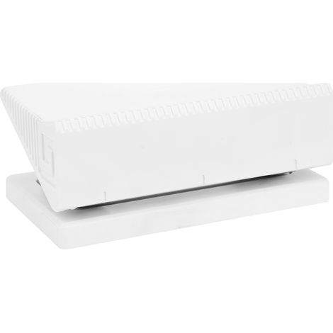 Weißer 6-mm-Bürolocher, manuelles Bürowerkzeug für 12 Blatt Papierlocher (1/5)