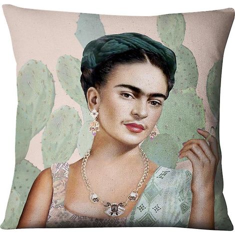 Housse de coussin luxueuse en microfibre peluche 45 x 45 cm - Motif perle rare D0023-a (1/5)