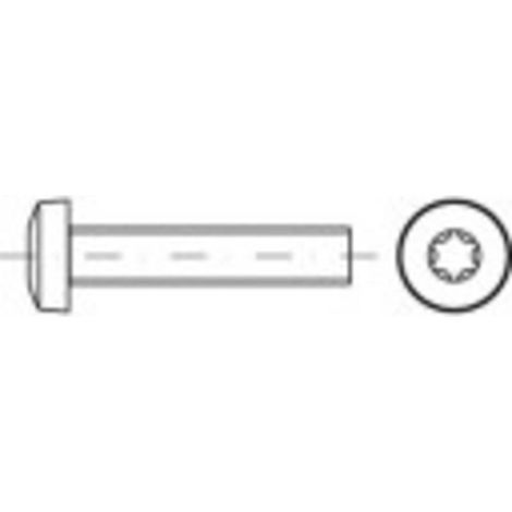[GEBRAUCHT] B-Ware Toolcraft Linsenschraube M3 T-Profil DIN 7985 Edelstahl A2 1000 Stück 12mm