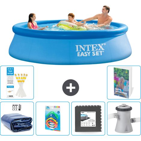 Intex Piscina Easy Set Rotonda - 305x76 cm - 7-pezzi  S3