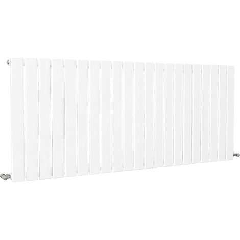 SKY Bathroom Flat Panel Radiator Horizontal 600x1428mm Single White