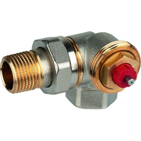 Corps de vanne thermostatique FX ms vern. Coin droit 3/8''