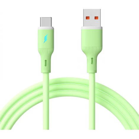 Akyga Câble USB USB-A mâle, USB-C® mâle 1 m vert AK-USB-64 (1/2)