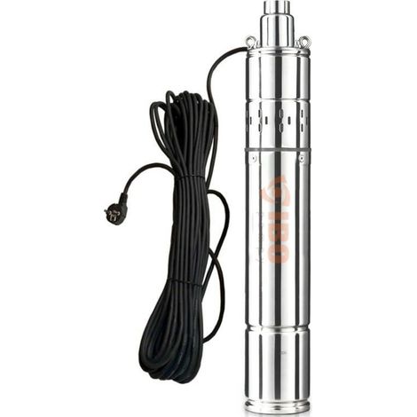 IBO, Tauchpumpe 3, 5'' SCR 1, 8-50-0, 5 - Edelstahl - Effizientes Wasserpumpen - 14m Kabel (1/3)