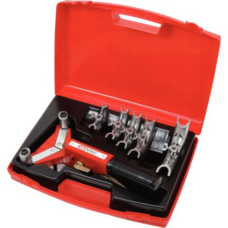 KS Tools 203.1201 Serie di curvatubi a cricco manovrabili c.una sola mano 10,0-22,0mm,7 pz (1/5)