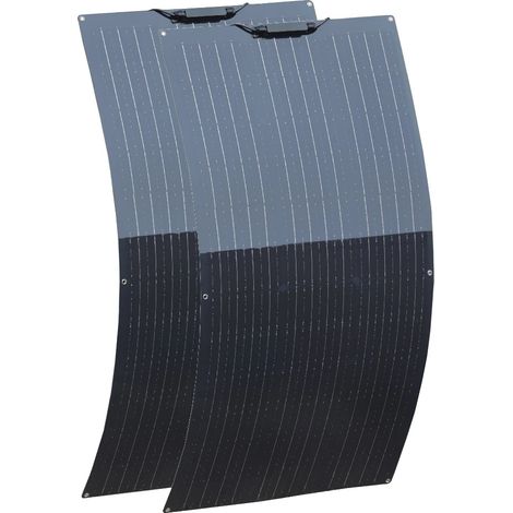 Panneau Solaire, Design Flexible, Compatible avec les Systèmes 12V, 240w 2pcs 120w (1/2)
