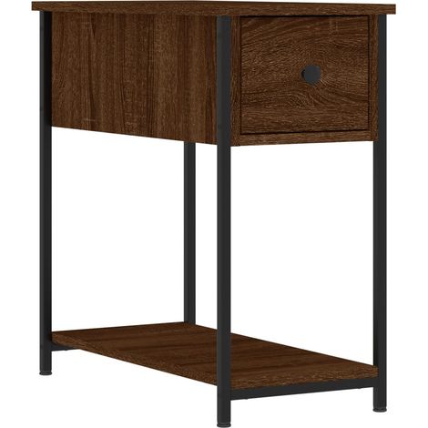 Maison Exclusive - Nachttisch Braun Eichen-Optik 30x60x60 cm Holz