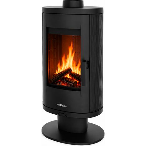 Poêle à bois NORDFLAM - AUGUSTA 7 kW en Fonte - (1/5)