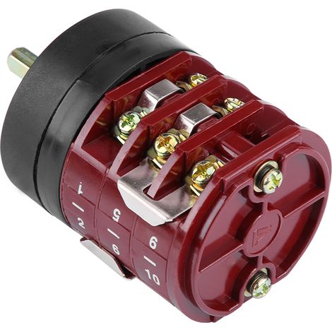 Contacteur inverseur 220V/380V 32A pour machine de démontage de pneus, moteur avec pédale et plateau tournant (1/5)