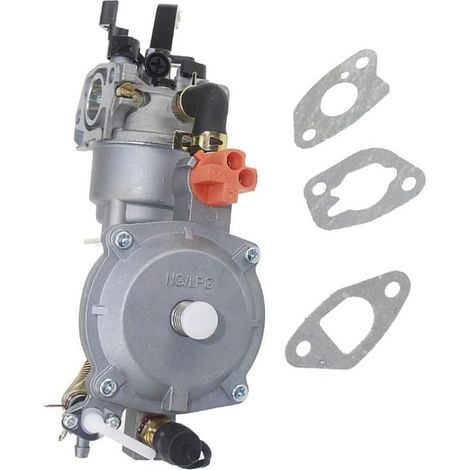 Kit carburateur double carburant pour Honda pour gx160 pour moteurs gx200 168F 170F – pour GPL – Kit de conversion de gaz naturel GPL avec joint de filtre Spark – Pièces de reconstruction de petit (1/5)