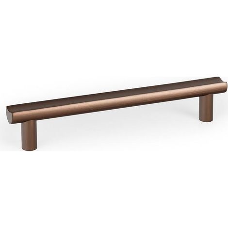 tirador moon de aluminio. para muebles. 160 mm / 320 mm - viefe acabado bronce dist. agujero dist. 160mm.