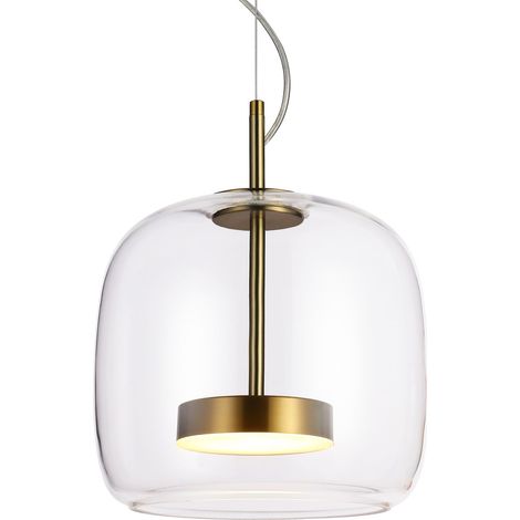 Suspension LED Caste or italux PND-17760A-brss-CL (1/2)