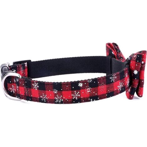 Collier pour chat et chien (rouge M)-Fei Yu (1/2)