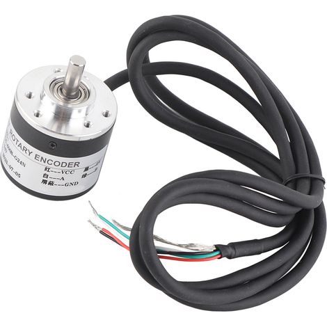 Encodeur de rotation incrémental magnétoélectrique 600 P/R 5 V-24V AB 2-Arbre de phase 6 mm (1/5)