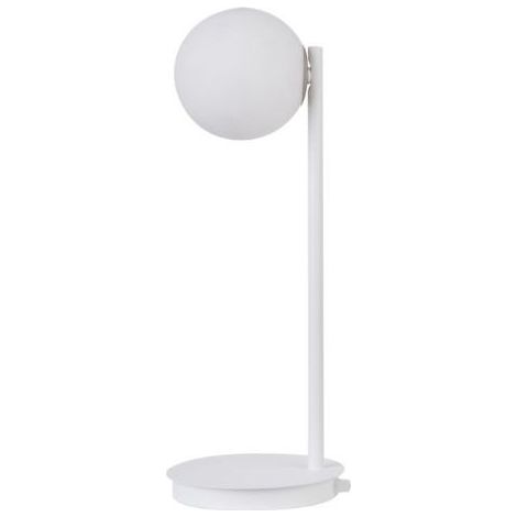 BOBOCHIC - Lampe de chevet SIK en acier   Blanc