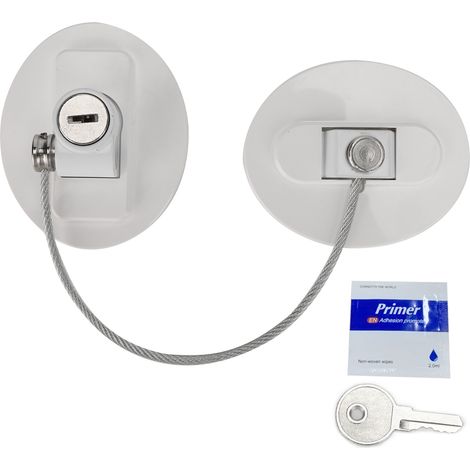 Verrou de sécurité enfant pour fenêtres et portes, accessoire de verrouillage pour hôtels et maisons avec protection pour personnes âgées. (1/5)