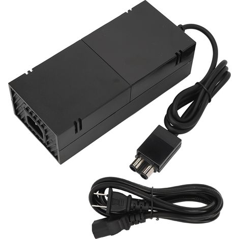 Alimentation secteur pour Xbox One Console 100‑240V prise US, adaptateur bloc silencieux avec câble et voyant LED lumineux (1/5)