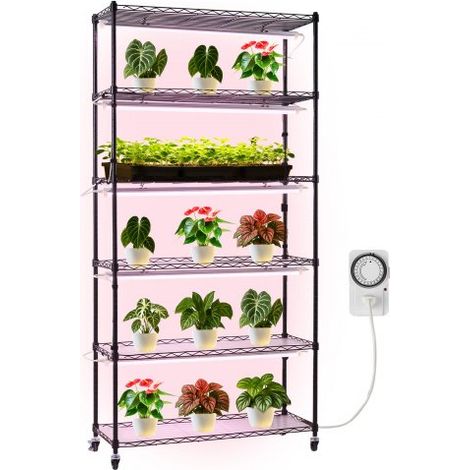Support Plantes Intérieur avec Lampe de Croissance (1/5)