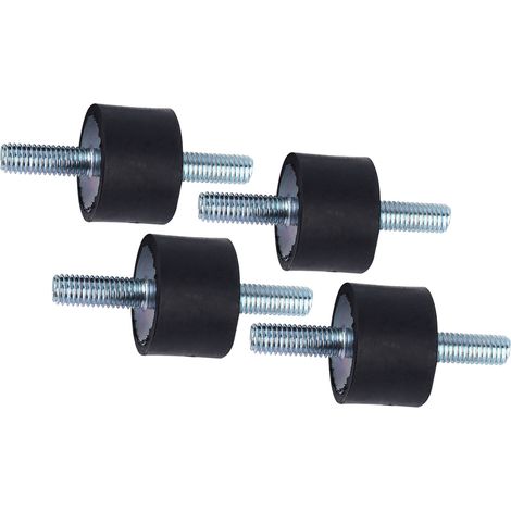 Pompe Compresseur d'Air Silentbloc Caoutchouc Antivibrations M8 30x20mm (1/5)