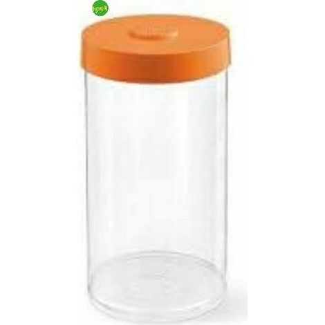 Barattolo ermes Veca plastica colori assortiti 1 lt