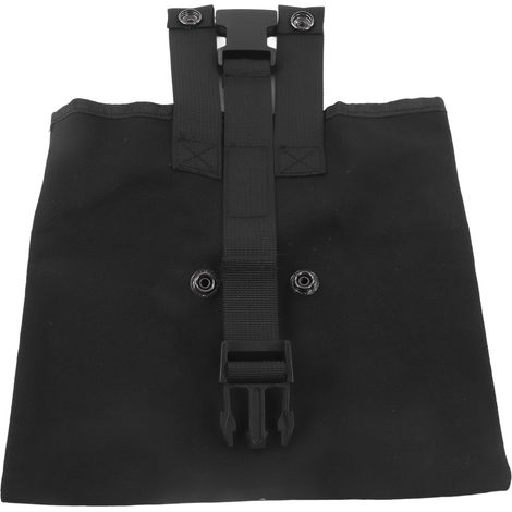 Sac de Cueillette Extérieur en Oxford, Poche de Rangement pour Légumes de Jardin, Sac Waistbag Noir pour Récolte