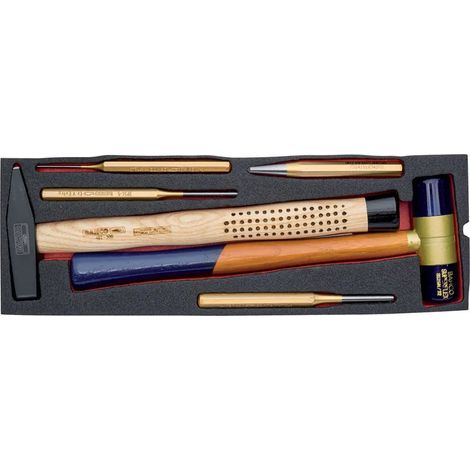 Attrezzi da percussione Bahco 4750rchdw01 6 pezzi schiuma su misura