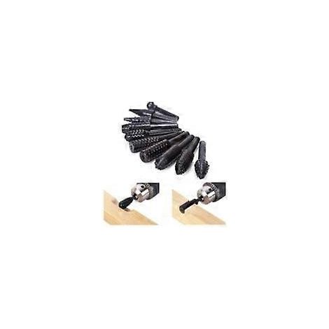 Mandrin 3/8-24UNF, kit d'adaptateur de mandrin à clé haute résistance et haute dureté, kit de mandrin à clé de rechange anti-desserrage, mandrin de perceuse à percussion à 3 mors (1/5)