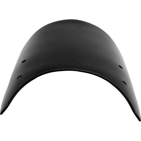 Pare-brise de Moto, Pare-brise de Moto Universel, de Universel Anti-fissure, Résistant aux Rayures, -Vent Rétro, Déflecteur de Vent de adapté pour Rond de 57 Pouces (BLACK) (1/5)