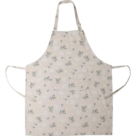Tablier de cuisine et pâtisserie avec poche, design vintage avec sangles ajustables à la taille et au cou, tablier de chef pour la maison, le BBQ ou le jardin. (1/5)