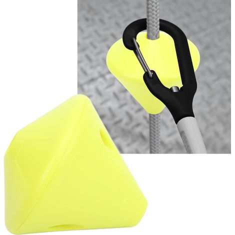 Lanière de plongée libre ABS résistante à la corrosion, bouchon de sécurité compact pour équipement de plongée en apnée. (1/5)