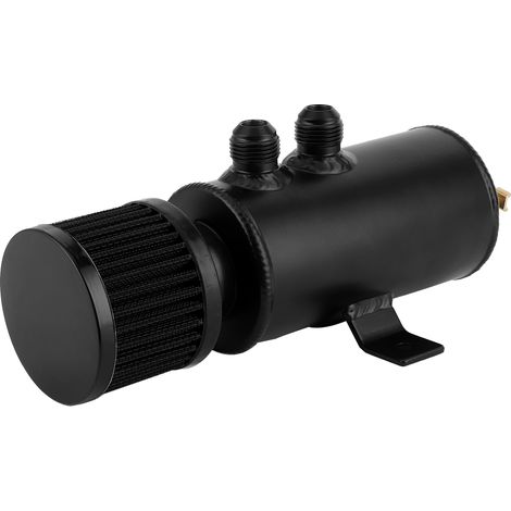 Kit de collecte d'huile 750ml universel AN10 en aluminium avec déflecteur, raccord et filtre (1/5)