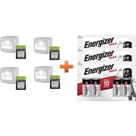 Mr Beams Treppenlicht-Set MB530 neutralweiß Batterielicht weiß Nachtlichter (1/3)