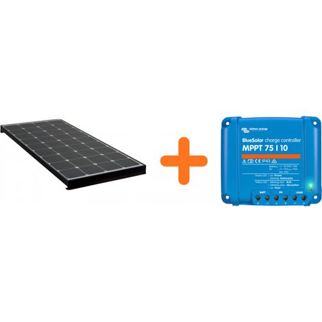 Kit Solaire Antarion 140w Mppt Victron Kit Solaire Autonome 140w Avec Régulateur Mppt Victron - Antarion Bleu (1/3)