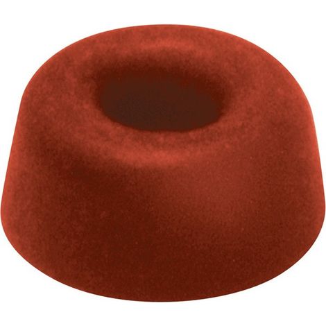 Tampone sedile WC D.21mm H.10mm Gum. rosso (Per 100)