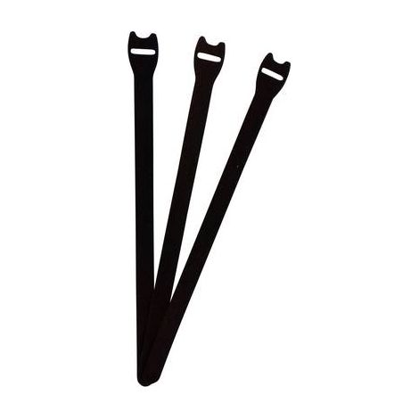 FASTECH® E1-4-330-B100 Collier de serrage auto-agrippant pour grouper partie velours et partie agrip (1/2)