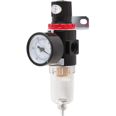Nannigr Air Régulateur, Séparateur Eau Compresseur, Séparateur Eau Huile Filtre, Huile Eau Filtre Compresseur, Postuler à Filtrez l'Humidité, Protégez Outils à Air Comprimé, Dispositifs Pneumatiques (1/5)