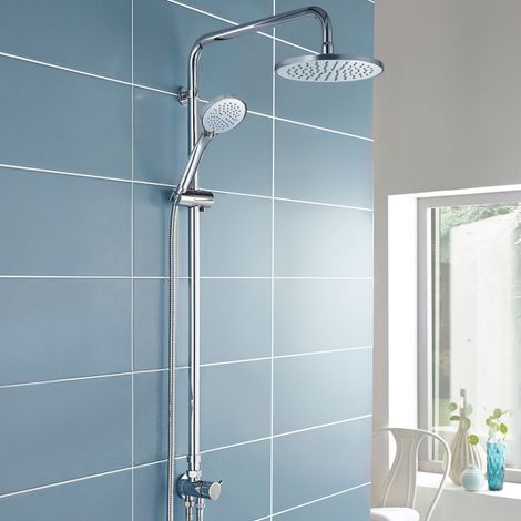 Winstead Multi Function Riser Slide Shower Rail Kit round (1/3)